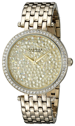 Bulova Caravelle Zestaw kryształów/Stal w odcieniu złota Ø36 mm 44L184