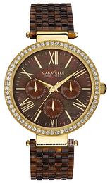 Bulova Caravelle Brązowy/Plastik Ø38 mm 44N102