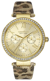 Bulova Caravelle Szampański/Skóra Ø38 mm 44N103