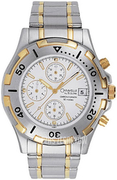 Bulova Caravelle Biały/Stal w odcieniu złota Ø40 mm 45B17