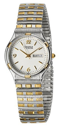 Bulova Caravelle Biały/Stal w odcieniu złota Ø34 mm 45C10