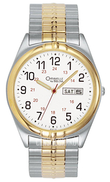 Bulova Caravelle Biały/Stal w odcieniu złota Ø36 mm 45C13