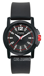 Bulova Caravelle Czarny/Guma Ø36.5 mm 45L130