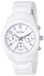 Bulova Caravelle Biały/Czeramiczna Ø36 mm 45L145