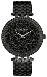 Bulova Caravelle Czarny/Stal Ø36 mm 45L147