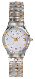 Bulova Caravelle Biały/Stal w kolorze różowego złota Ø24.5 mm 45M03