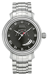 Bulova Accutron Czarny/Stal Ø40 mm 63B024