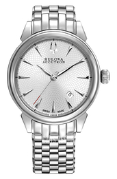 Bulova Accutron Srebrny/Stal Ø42 mm 63B156