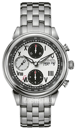 Bulova Accutron Biały/Stal Ø42 mm 63C008