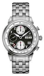 Bulova Accutron Czarny/Stal Ø42 mm 63C009