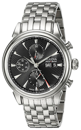 Bulova Mechanical Czarny/Stal Ø42 mm 63C113