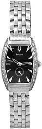 Bulova Diamond Czarny/Stal 63R44