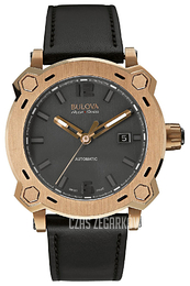 Bulova Accutron Szary/Skóra Ø42.5 mm 64B129