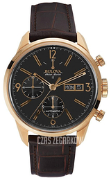 Bulova Czarny/Skóra Ø41 mm 64C106