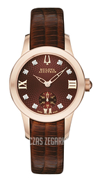 Bulova Accutron Brązowy/Skóra Ø31 mm 64P103