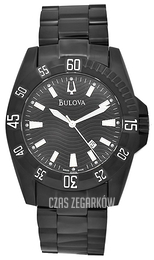 Bulova Czarny/Stal Ø43.5 mm 65B114