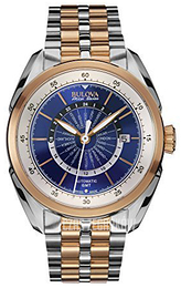 Bulova Accutron Niebieski/Stal Ø42.5 mm 65B163