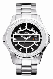 Bulova Harley-Davidson Czarny/Stal 76B143