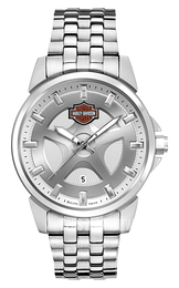 Bulova Harley-Davidson Srebrny/Stal 76B159