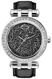 Bulova Czarny/Skóra Ø38 mm 76L170