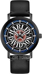 Bulova Czarny/Skóra Ø40 mm 78A120