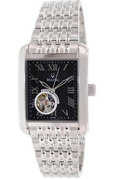 Bulova Mechanical Czarny/Stal 96A128