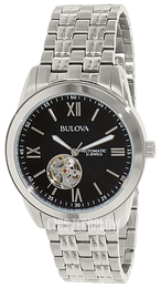 Bulova Precisionist Czarny/Stal Ø42 mm 96A158