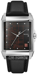 Bulova Frank Lloyd Wright Czarny/Skóra 96A223