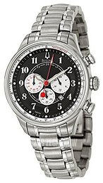 Bulova Adventurer Czarny/Stal Ø45 mm 96B164