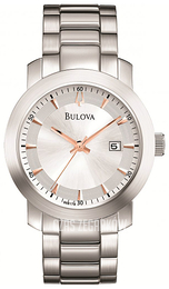 Bulova Dress Srebrny/Stal Ø38 mm 96B178