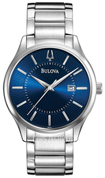 Bulova Niebieski/Stal Ø40 mm 96B181