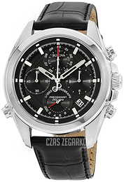 Bulova Precisionist Czarny/Skóra Ø45 mm 96B259XG