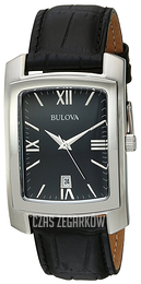 Bulova Czarny/Skóra 96B269