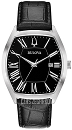 Bulova Dress Czarny/Skóra 96B290