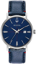 Bulova Classic Niebieski/Skóra Ø39 mm 96B293