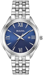 Bulova Niebieski/Stal Ø42 mm 96B303