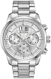 Bulova Srebrny/Stal Ø44 mm 96B318