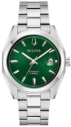 Bulova Surveyor Zielony/Stal Ø39 mm 96B429
