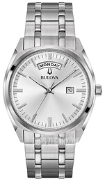 Bulova Srebrny/Stal Ø38 mm 96C127