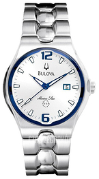 Bulova Marine Star Biały/Stal Ø39 mm 96G28