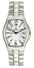 Bulova Bracelet Biały/Stal 96G29