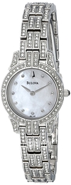 Bulova Crystal Biały/Stal Ø23 mm 96L149