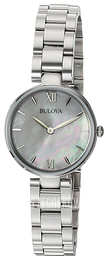 Bulova Bracelet Biały/Stal Ø27 mm 96L229