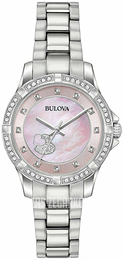 Bulova Różowy/Stal Ø30 mm 96L237