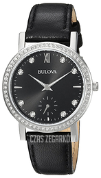 Bulova Czarny/Skóra Ø32 mm 96L246