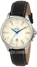 Bulova Adventurer Kremowy/Skóra Ø32 mm 96M114