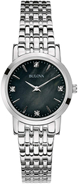 Bulova Diamond Czarny/Stal Ø27 mm 96P148