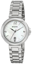 Bulova Diamond Biały/Stal Ø30 mm 96P149