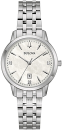 Bulova Sutton Biały/Stal Ø31 mm 96P233
