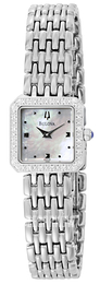 Bulova Diamond Biały/Stal 96R128
